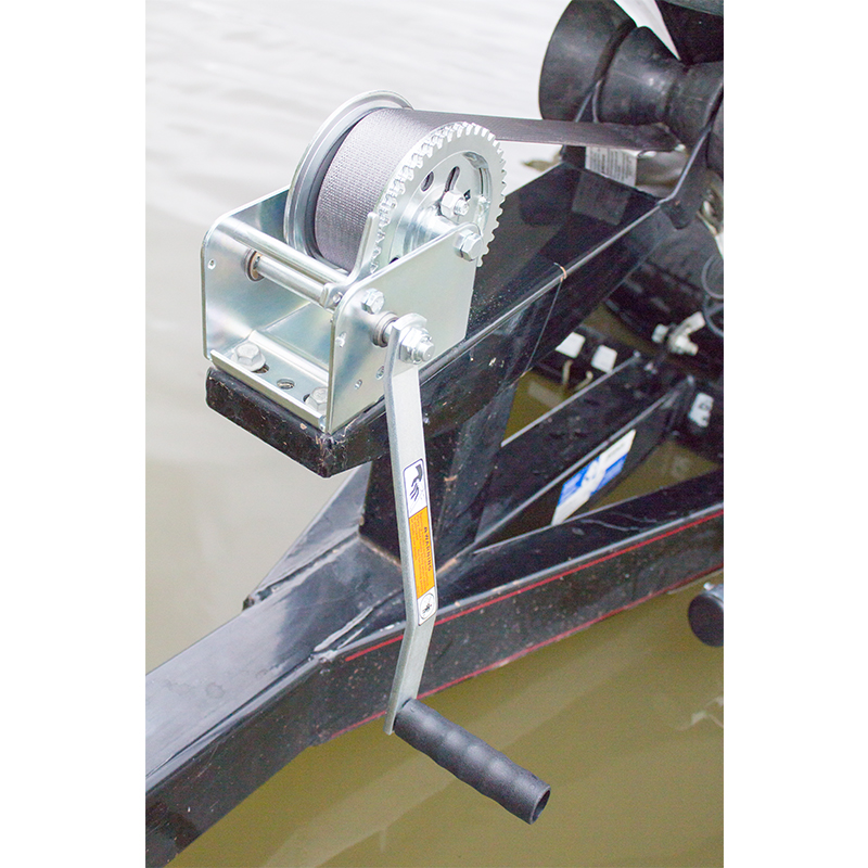 DL1402A Pulling Winch | Plated | 20 ft. Strap #3