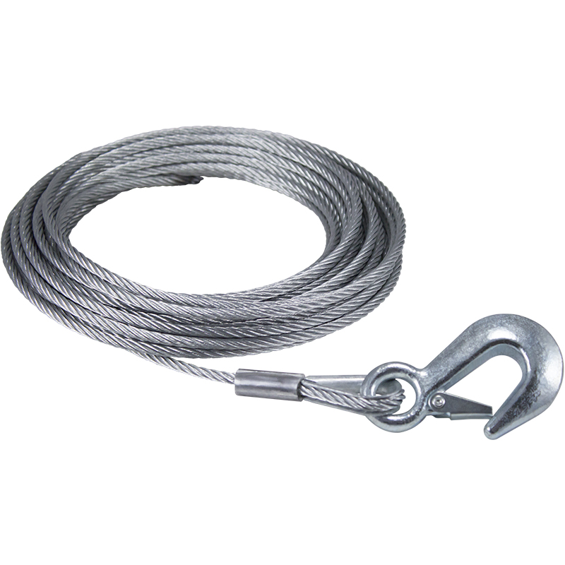 6212 Winch Cable and Hook | 7/32 in. x 50 ft. #1