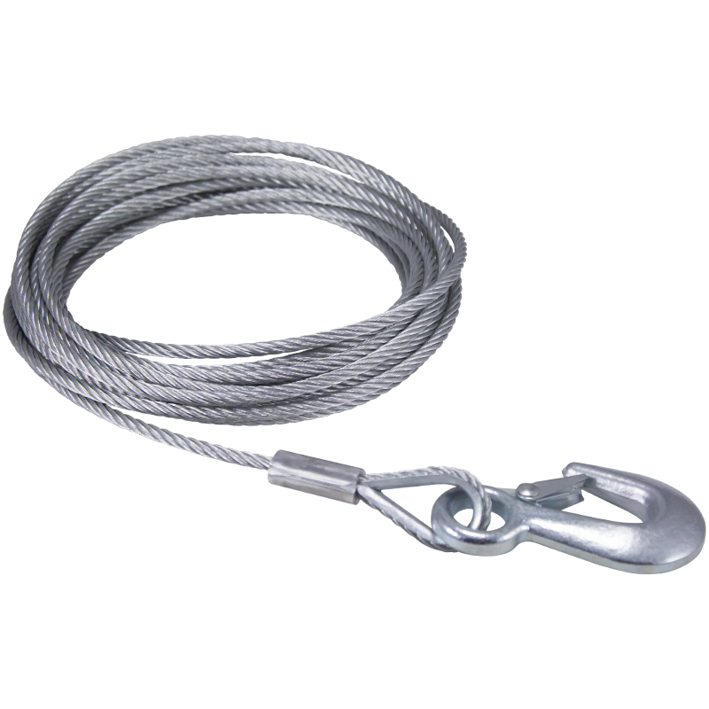 6361 Winch Cable and Hook | 7/32 in. x 25 ft. #1