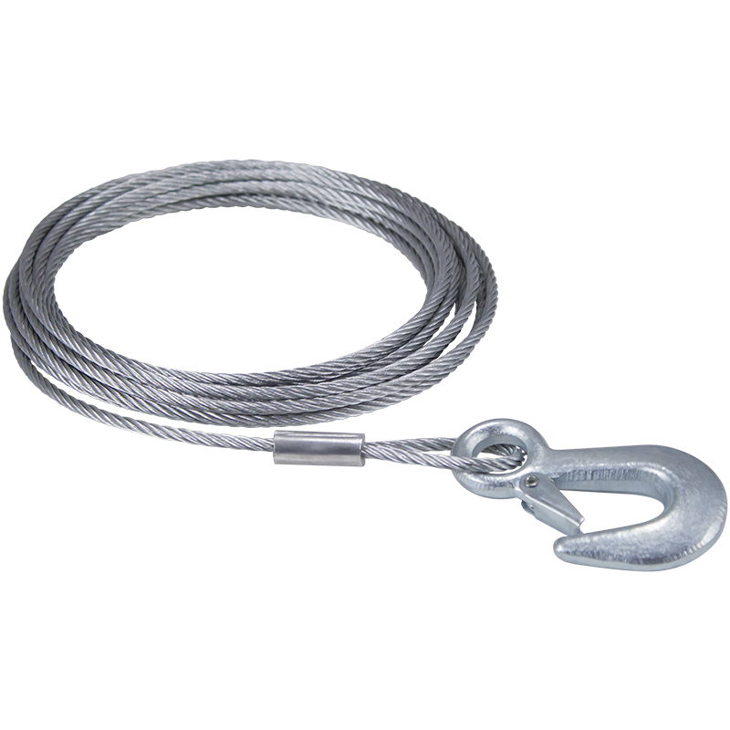 65 ft Length 7x19: 50 ft 50 ft Advantage Stainless Steel Winch Cable 5//16 60 ft