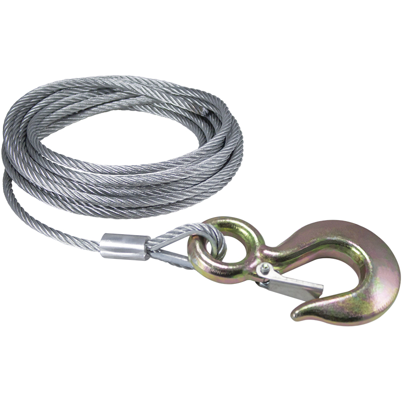 6522 Winch Cable and Hook | 5/16 in. x 25 ft.