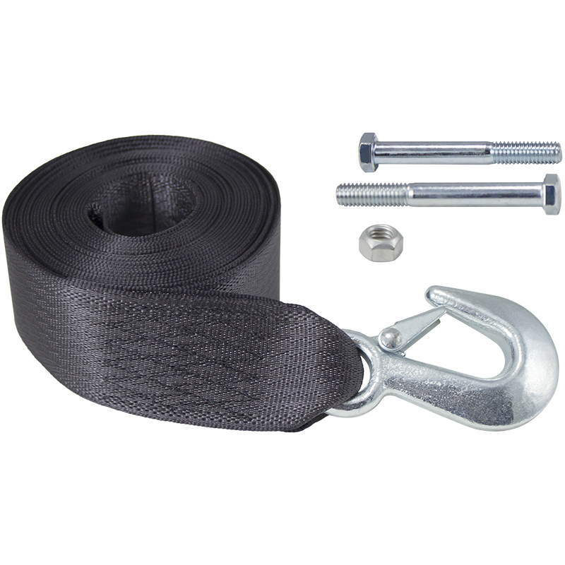 6249 Heavy Duty Winch Strap and Hook | 20 ft. #1