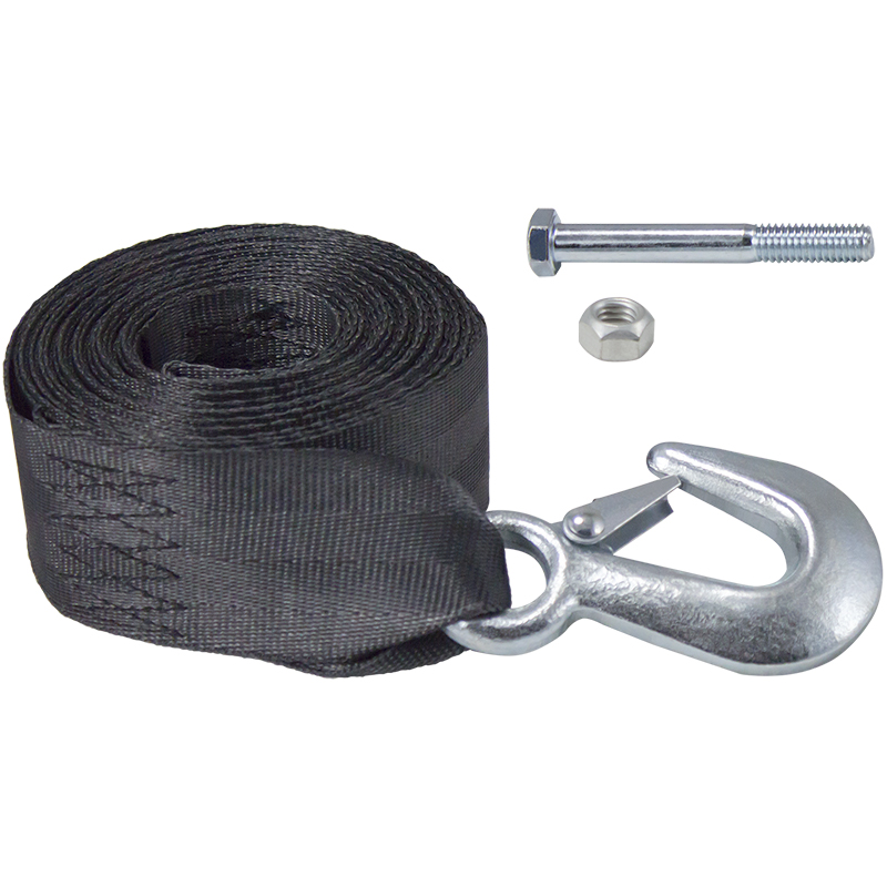 6149 Winch Strap and Hook | 20 ft. #1