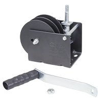 WG1500 Worm Gear Winch | Std. Drive | Split Reel