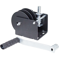 WG1500 Worm Gear Winch | Hex Drive | Split Reel