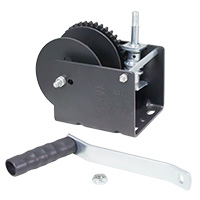 WG2000 Worm Gear Winch | Std. Drive | Strap Reel