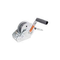 DL1100A Pulling Winch | Plated | 15 ft. Strap