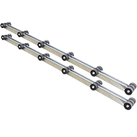 6388 Roller Bunks Pair | Deluxe Style | 5 ft.
