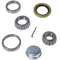 6205 Trailer Wheel Bearing Set | Dust Cap