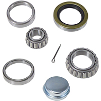 6206 Trailer Wheel Bearing Set | Dust Cap