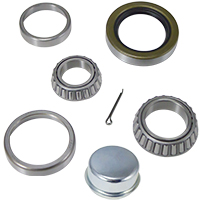 6207 Trailer Wheel Bearing Set | Dust Cap