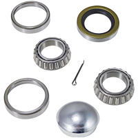 6204 Trailer Wheel Bearing Set | Dust Cap