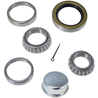 6208 Trailer Wheel Bearing Set | Dust Cap