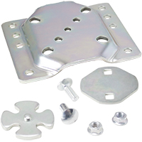 6809 Jack Swivel Plate Kit | 2-bolt | 1/2 in. Pin