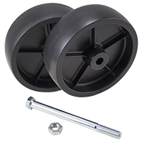 6802 Dual Standard Jack Wheels | 6 in. Diameter