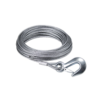 6211 Winch Cable and Hook | 3/16 in. x 50 ft.