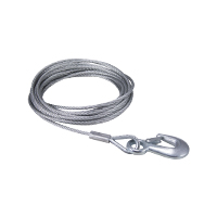 6361 Winch Cable and Hook | 7/32 in. x 25 ft.