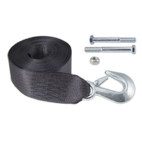 6249 Heavy Duty Winch Strap and Hook | 20 ft.