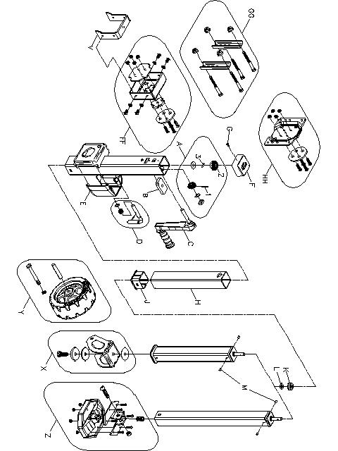 Dutton-Lainson 6383 Rotary Switch Kit, In-Cab Remote