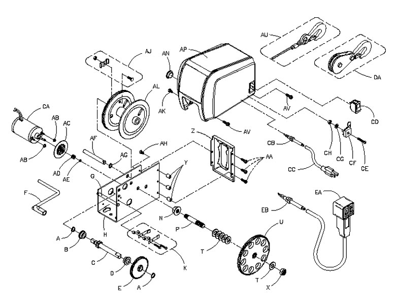 SA5000AC & SA7000AC w/o Clutch(W & W/O REMOTE)