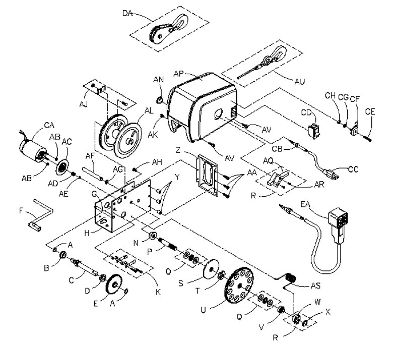 Dutton-Lainson 6383 Rotary Switch Kit, In-Cab Remote