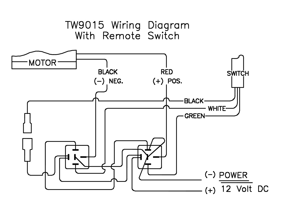 12 Volt Winch Switch Wiring Diagram - Wiring View and Schematics Diagram
